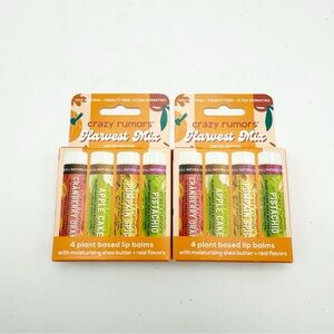 X2 Crazy Rumors Harvest Mix Lip Balm Set Limited Edition